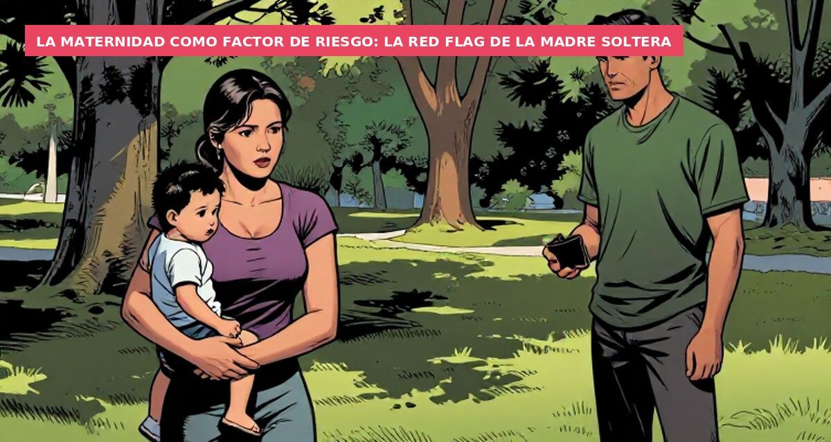 La maternidad como factor de riesgo: la red flag de la madre soltera
