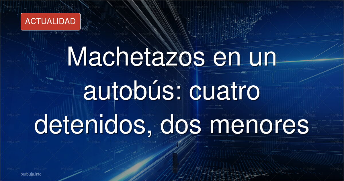 Autobús de línea entre Benidorm y Madrid, con presencia policial en el distrito de Tetuán