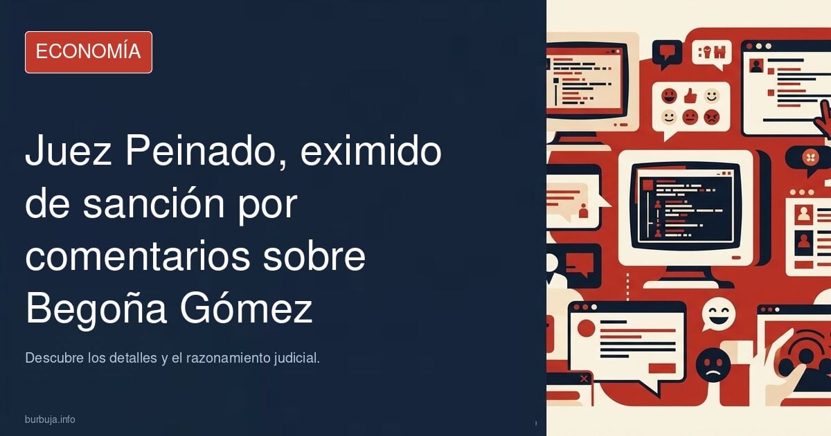 El TSJM rechaza sancionar a Peinado por indicar que la policía podría ayudar a Begoño a huir del España.