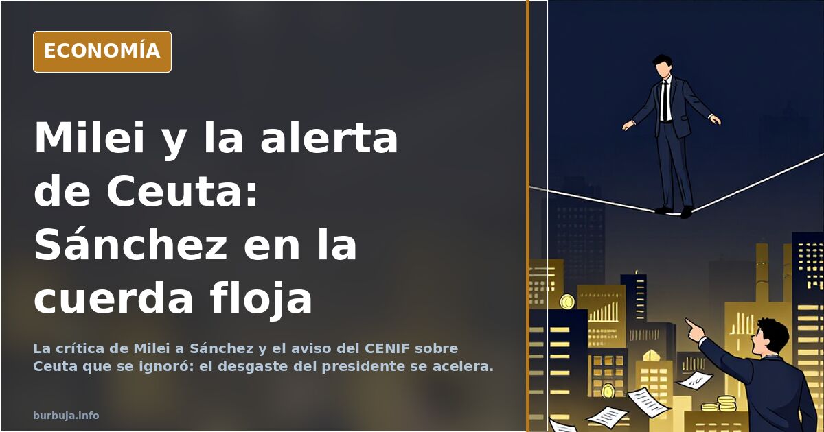 Pedro Sánchez en el Congreso, con la alerta del CENIF sobre Ceuta como telón de fondo