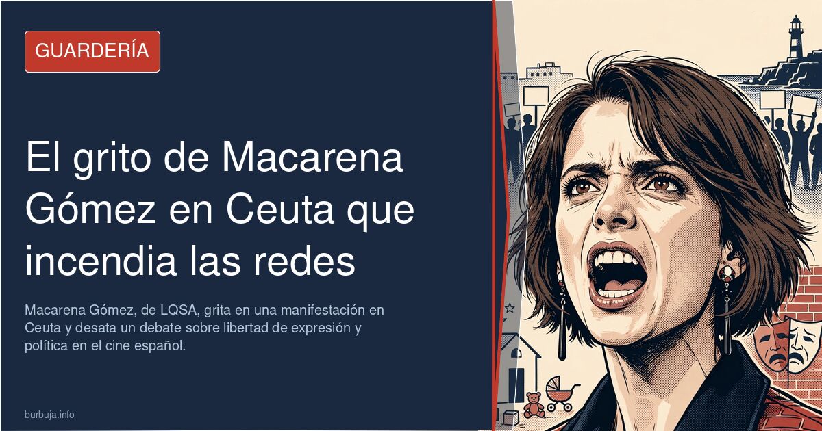 Macarena Gómez of LQSA Sparks Controversial Protest in Ceuta