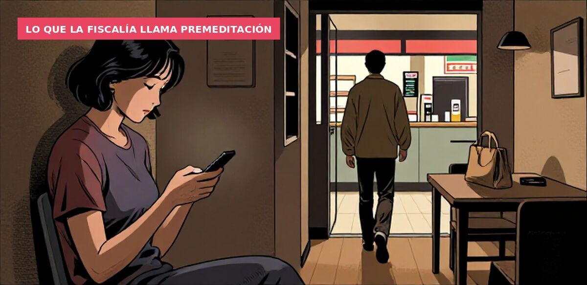 Lo que la fiscalía llama premeditación