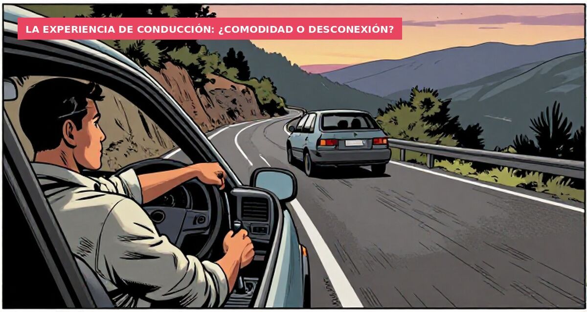 La experiencia de conducción: ¿comodidad o desconexión?