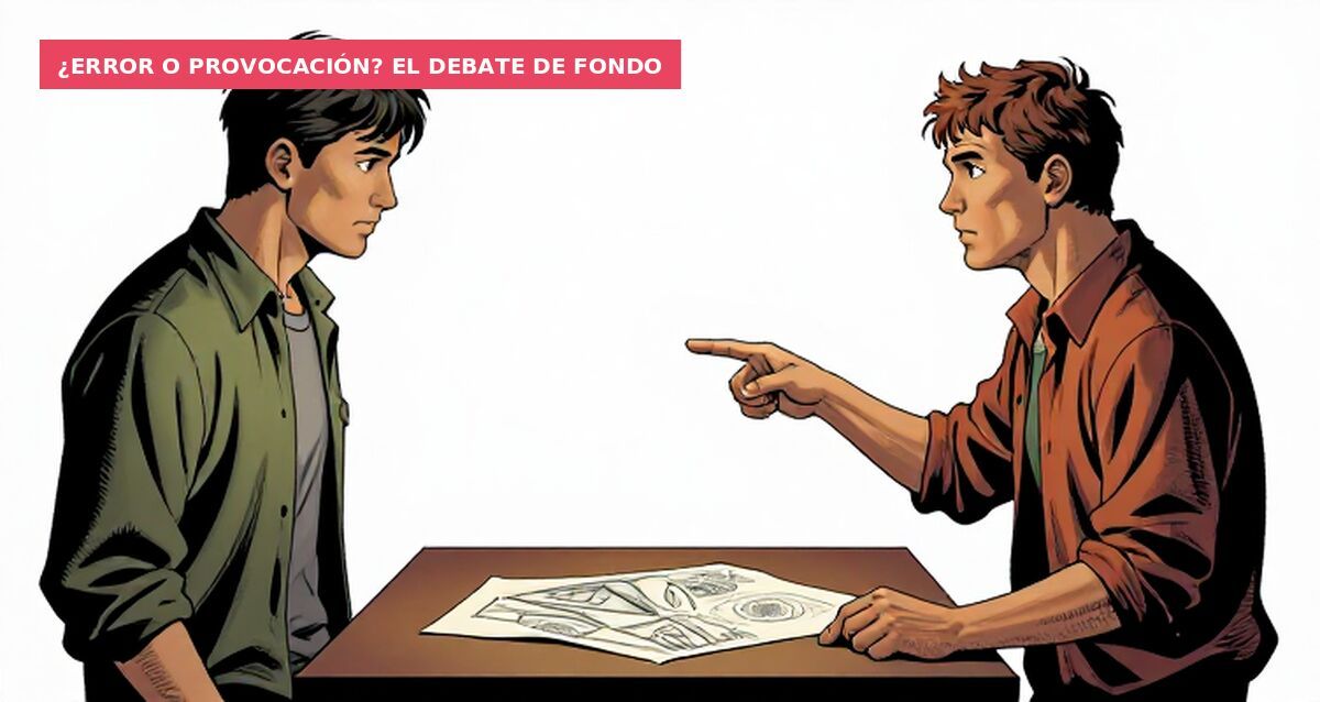 ¿Error o provocación? El debate de fondo