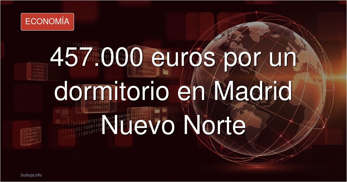 Vivienda nueva en Madrid Nuevo Norte con precios elevados
