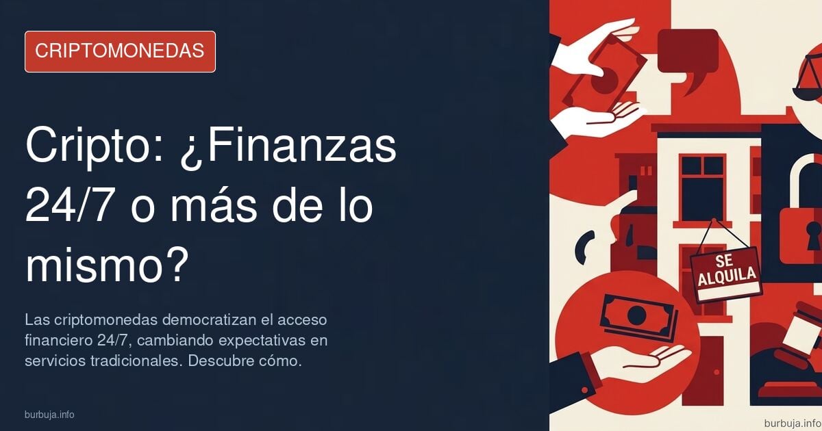 ¿Ha cambiado el mercado cripto lo que esperamos de las finanzas tradicionales?