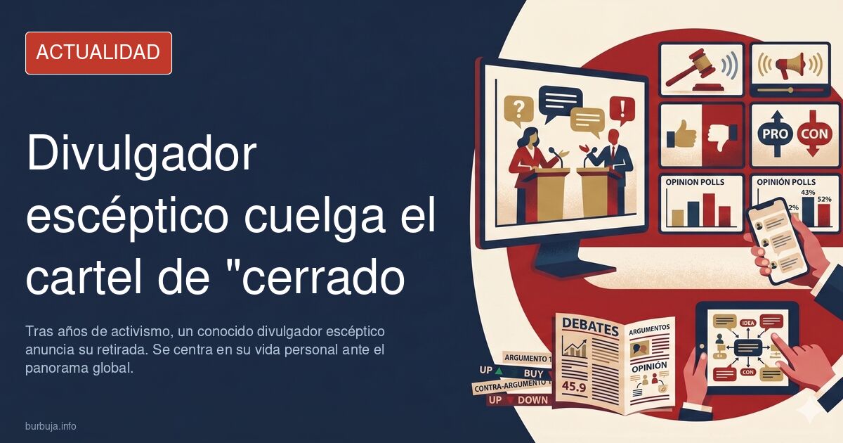 El luchador escéptico Chemazdamundi abandona definitivamente su labor activista