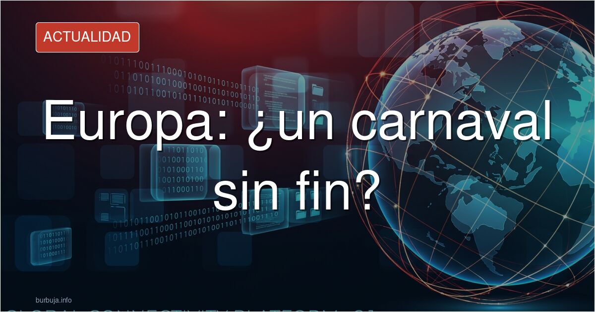 La europa que conociamos, que nuestros padres y abuelos construyeron ya no existe, gracias a la pasividad y connivencia de los políticos y orates útil
