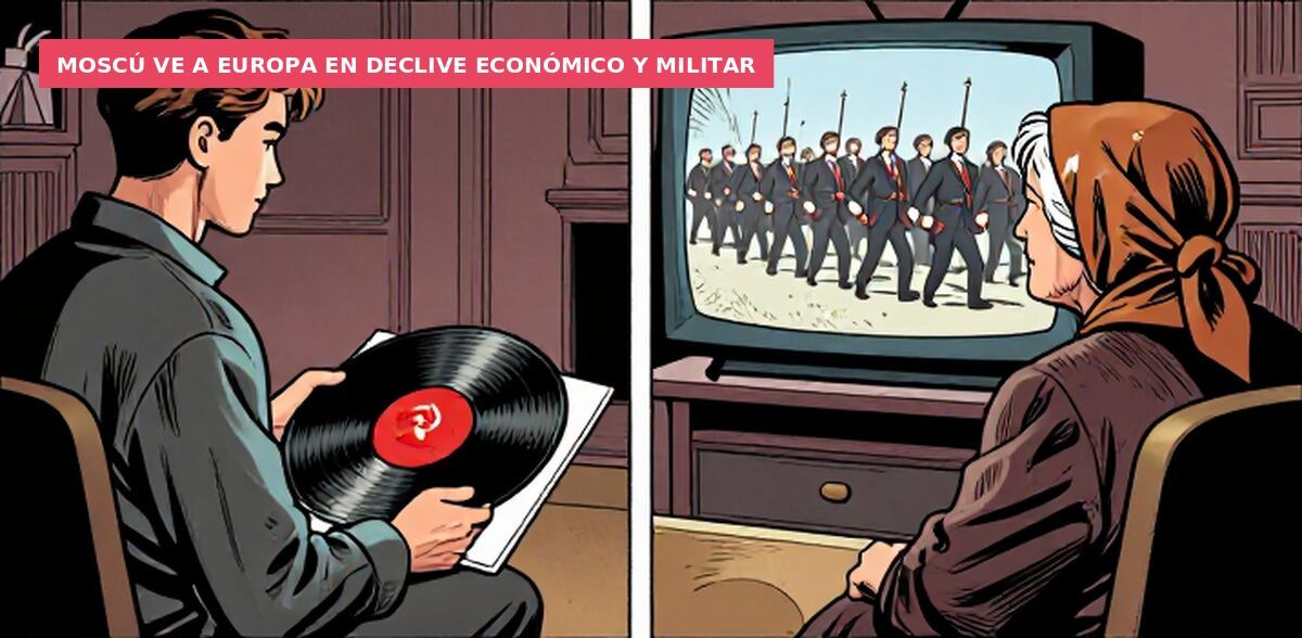 Moscú ve a Europa en declive económico y militar