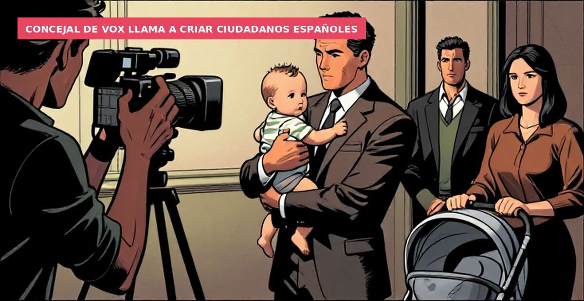 Concejal de VOX invita a criar futuros ciudadanos españoles
