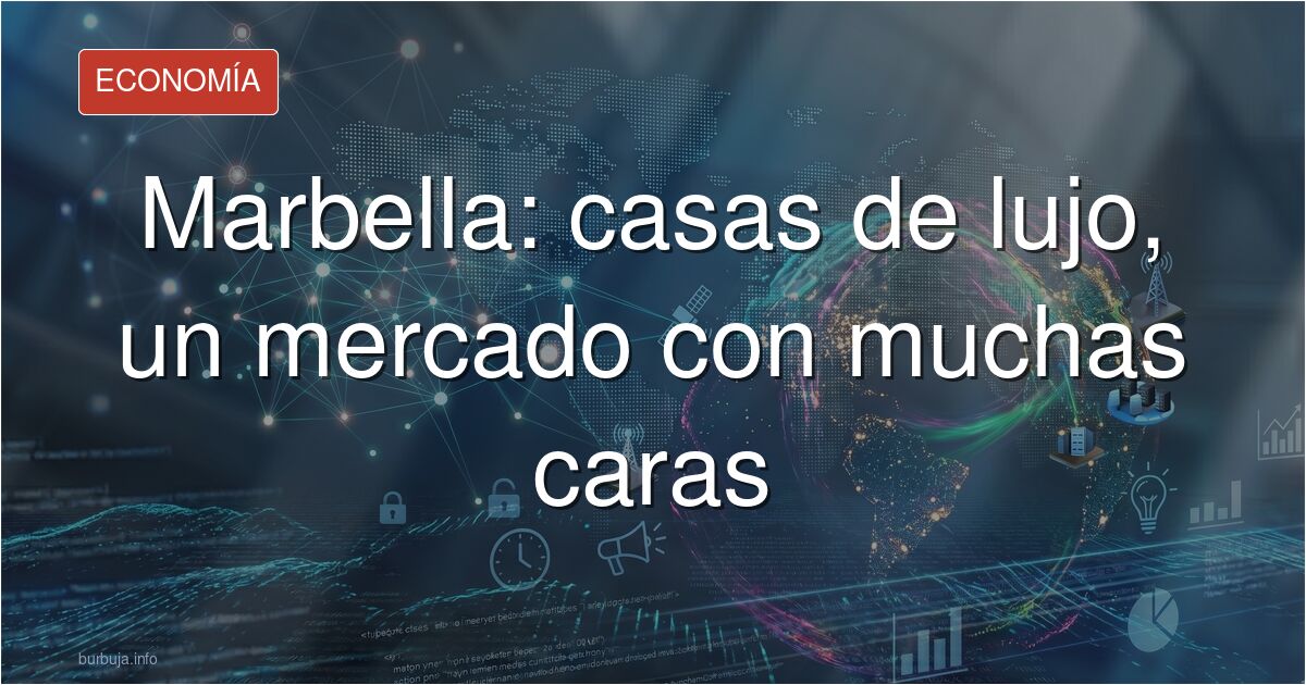 Marbella +3M€: 1.403 casas, el 24% anunciadas por más de una agencia, hasta 9 marcas para la misma casa