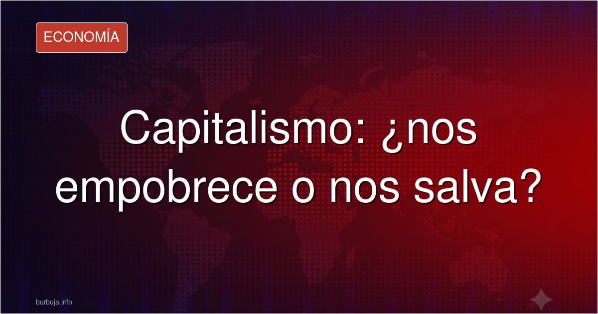 Pobreza extrema mundial: datos de dos siglos de capitalismo