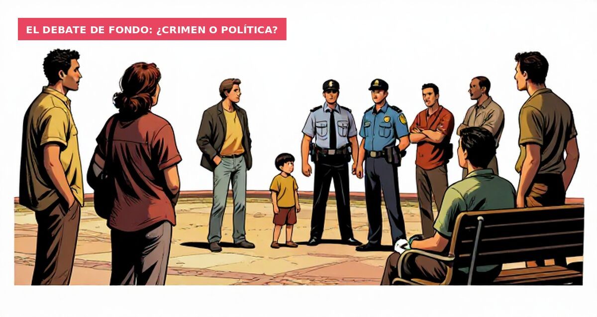 El debate de fondo: ¿crimen o política?