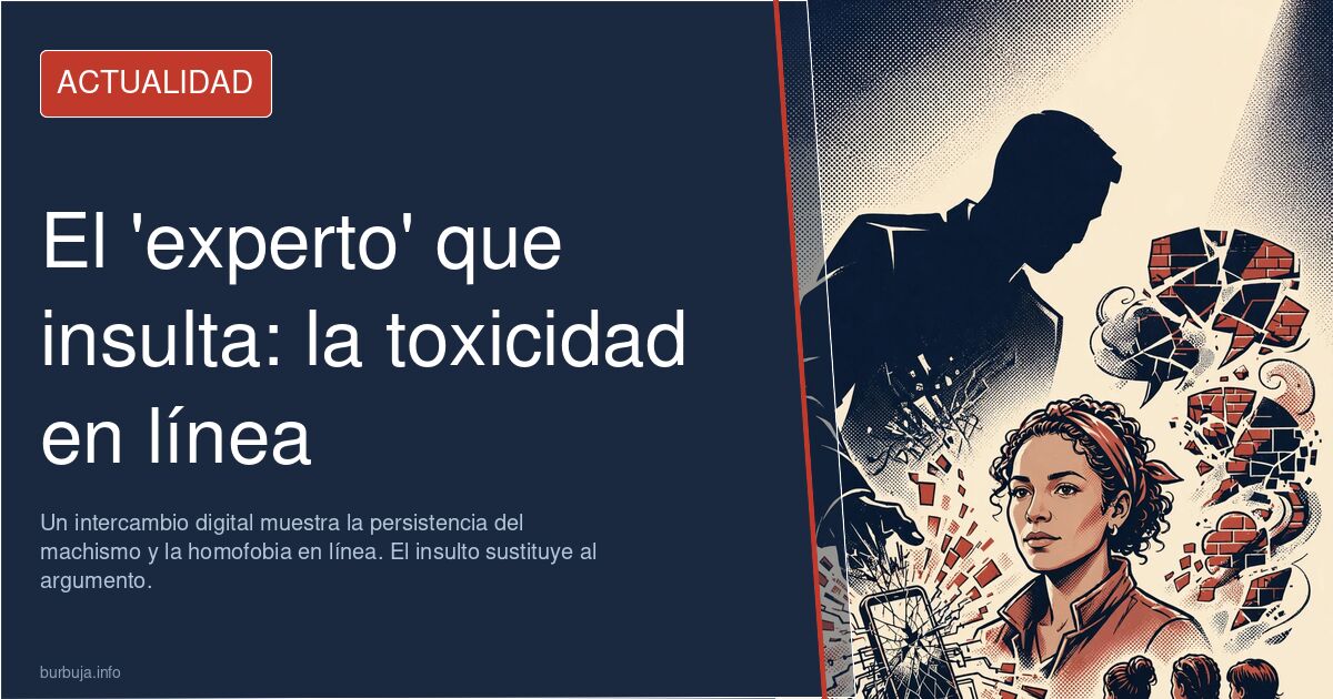 Pantalla de un foro de internet con mensajes provocadores y discusiones acaloradas