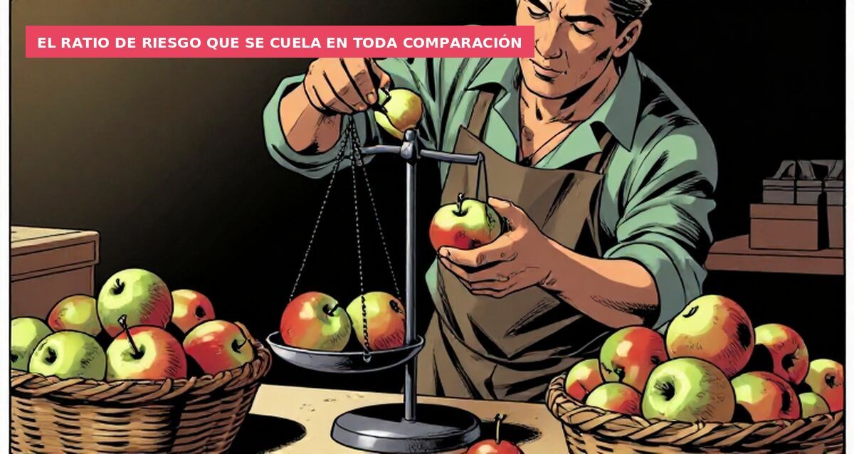 El ratio de riesgo que se cuela en toda comparación