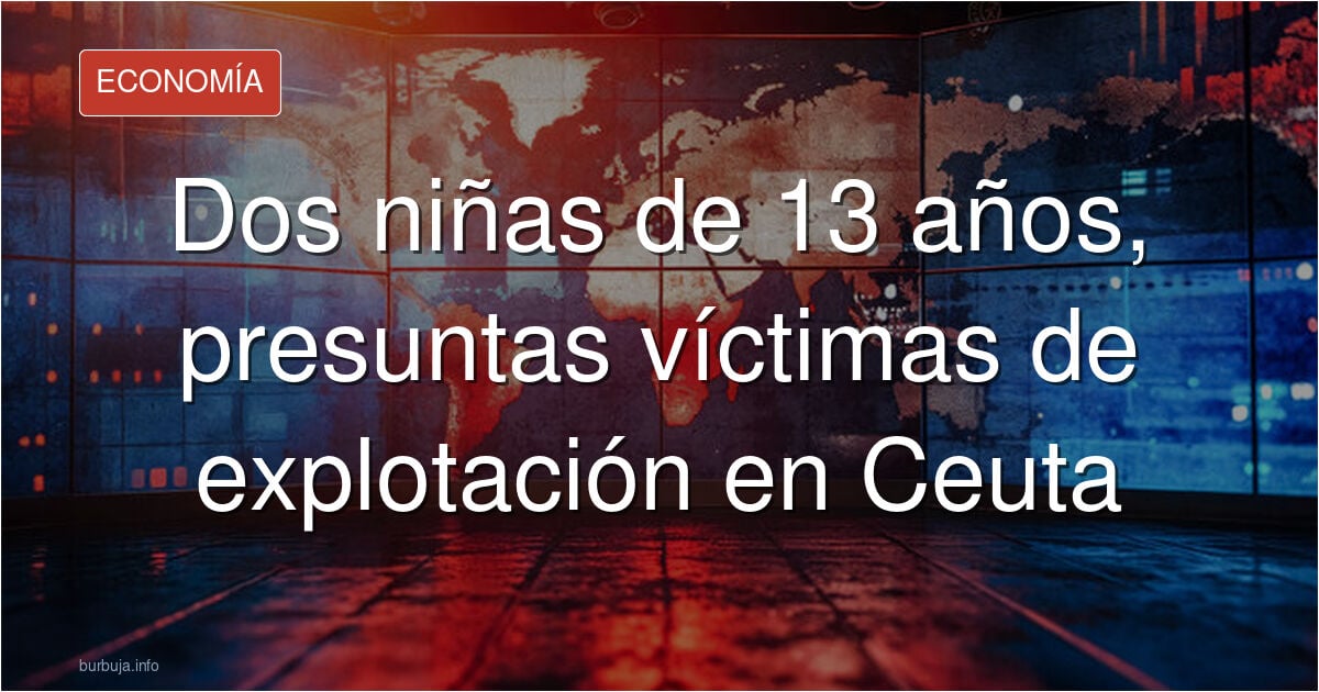 Dos niñas de 13 años hablando a cámara en un vídeo viral sobre presunta explotación en Ceuta
