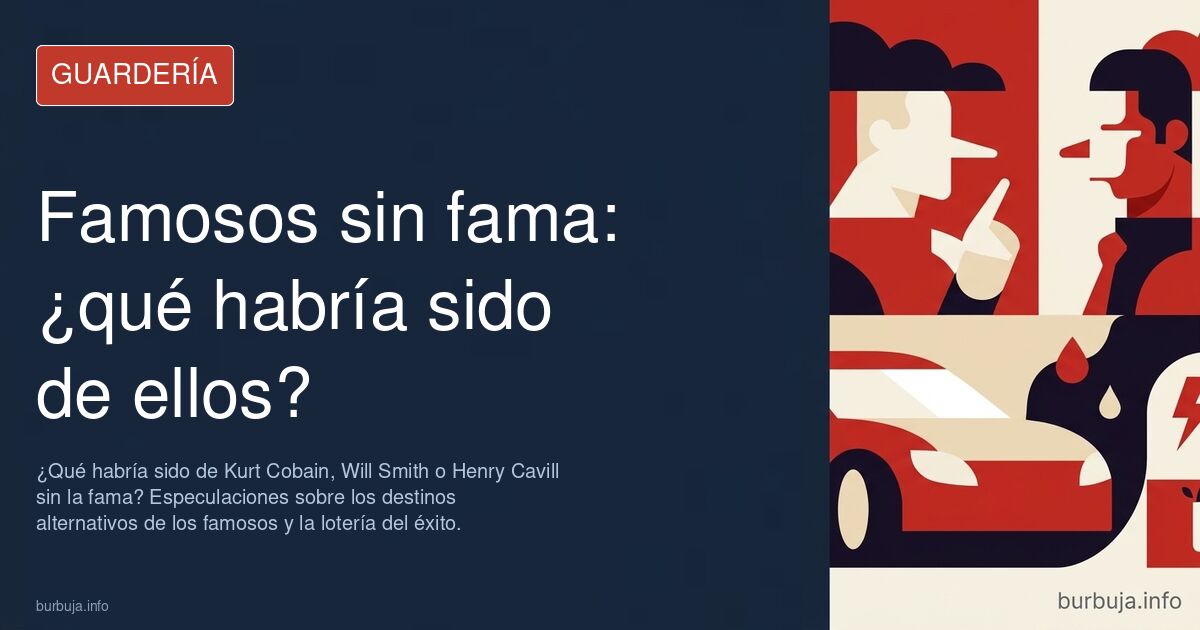 Imagen de un famoso en un empleo precario, simbolizando la vida sin fama