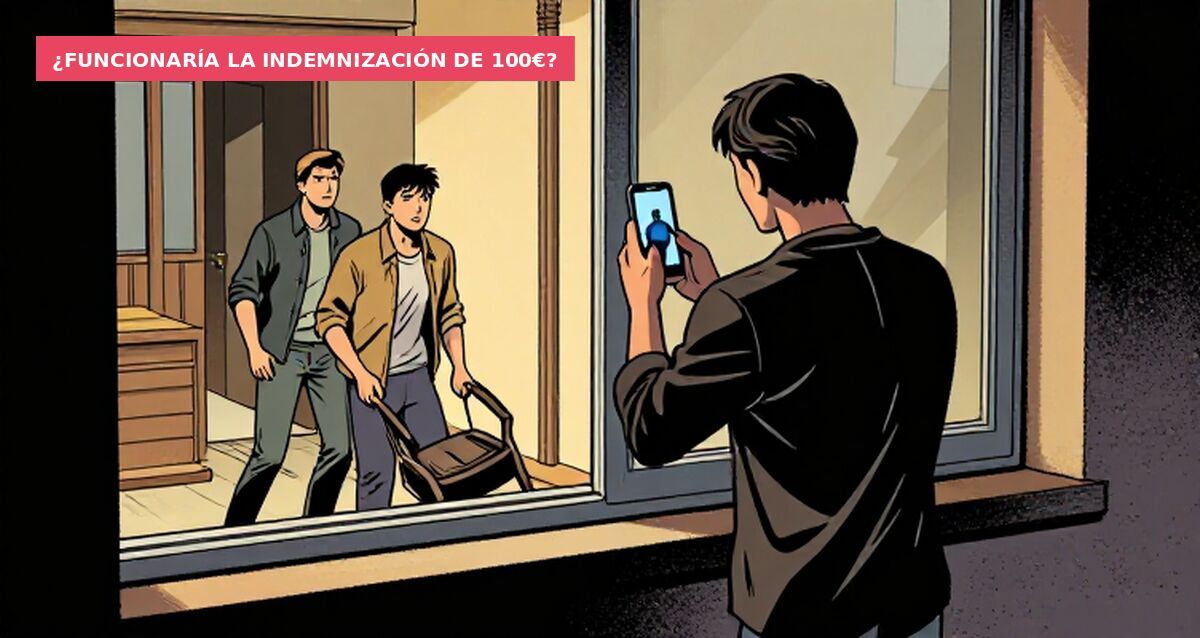 ¿Funcionaría la indemnización de 100€?