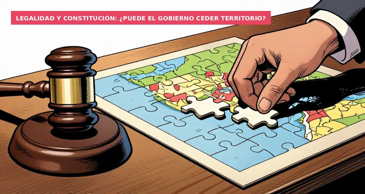 Legalidad y Constitución: ¿puede el Gobierno ceder territorio?