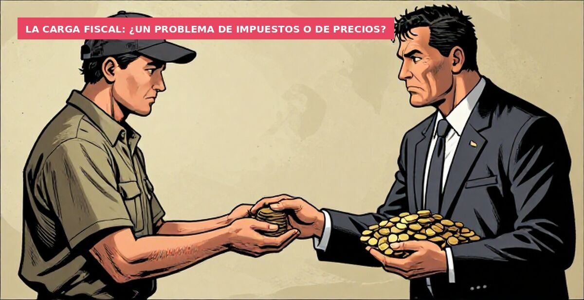 La carga fiscal: ¿un problema de impuestos o de precios?
