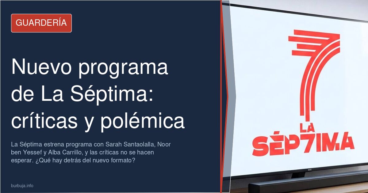 La Séptima Taps Noor Ben Yessef, Alba Carrillo, and Santaolalla