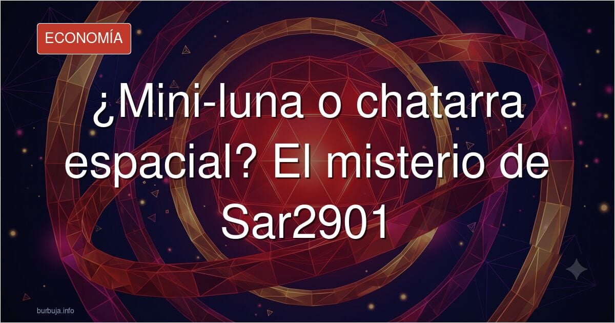Objeto espacial sar2901 de unos pocos metros en su trayectoria hacia la Tierra