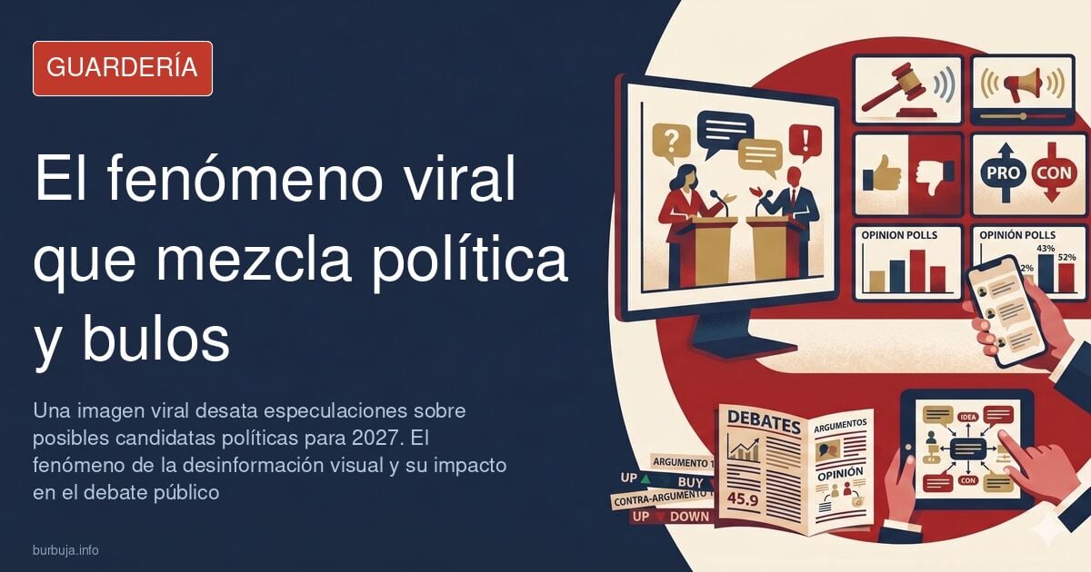 Tres mujeres en una imagen viral que genera especulación sobre su posible vinculación política