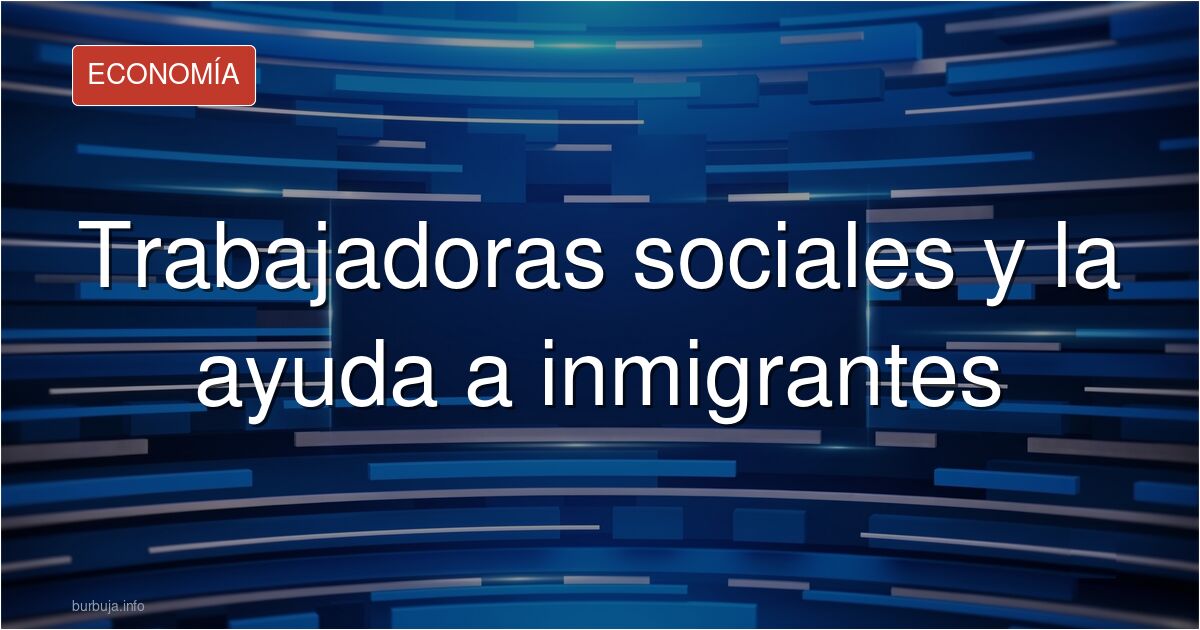 Trabajadora social comportándose como orate cuando está con invasores