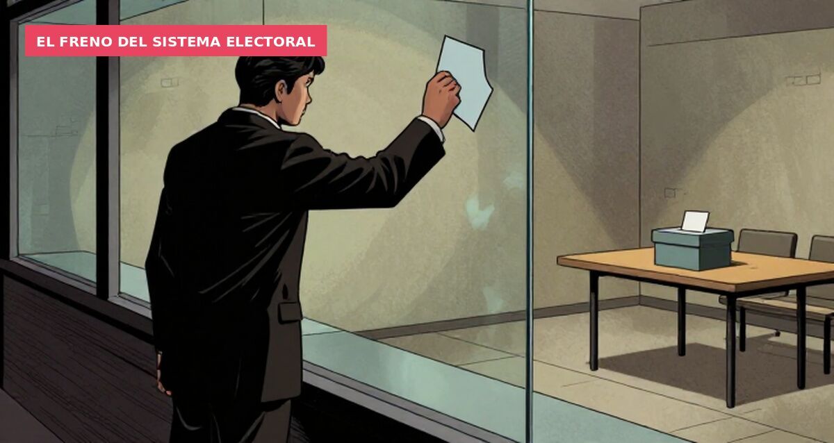 El freno del sistema electoral