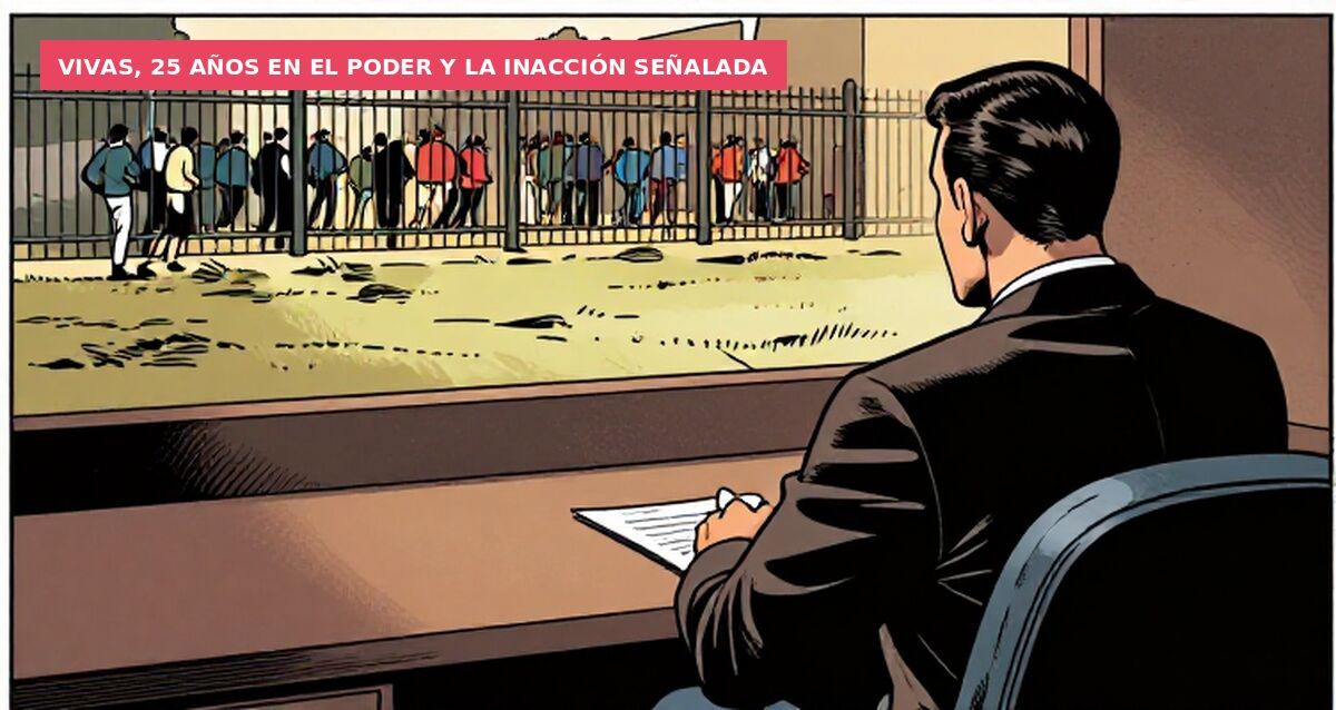 Vivas, 25 años en el poder y la inacción señalada