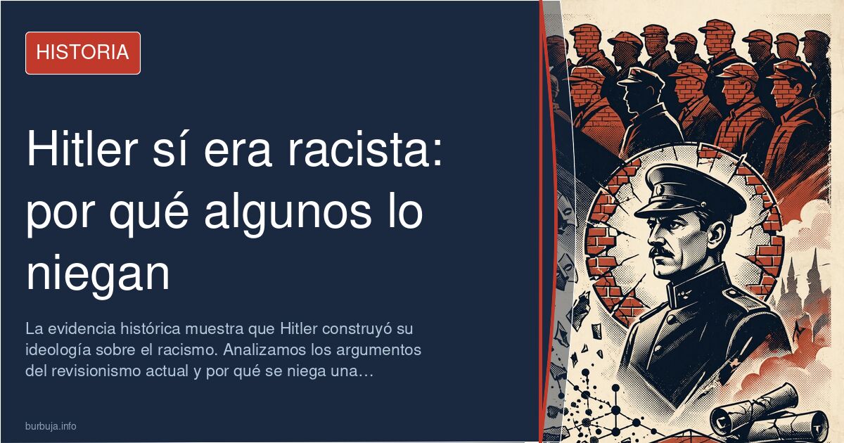 Portada de una edición histórica de Mein Kampf, clave en el negacionismo sobre el racismo de Hitler y el nazismo