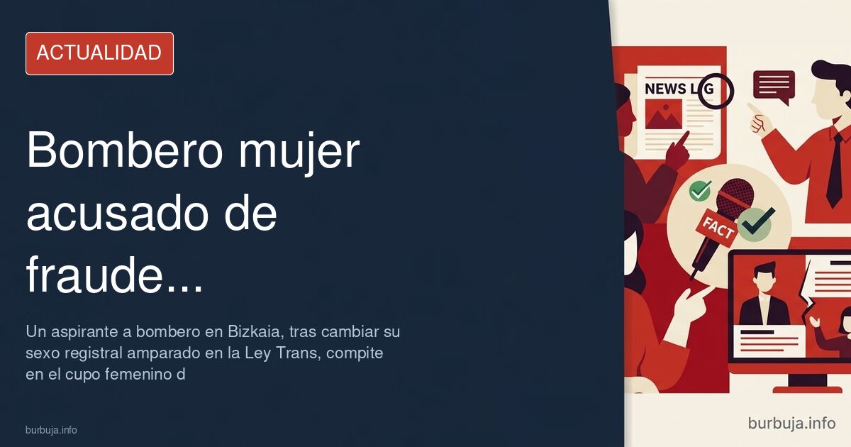 Bombero mujer acusado de embeleco...