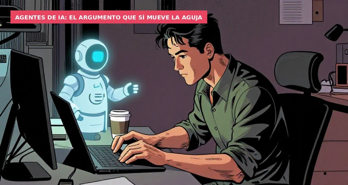 Agentes de IA: el argumento que sí mueve la aguja