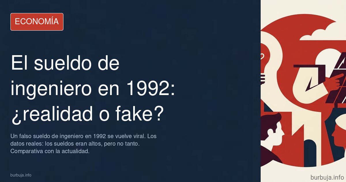Captura de una oferta de empleo de 1992 con sueldo de ingeniero