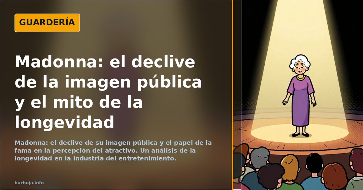 Madonna: el declive de la imagen pública y el mito de la longevidad