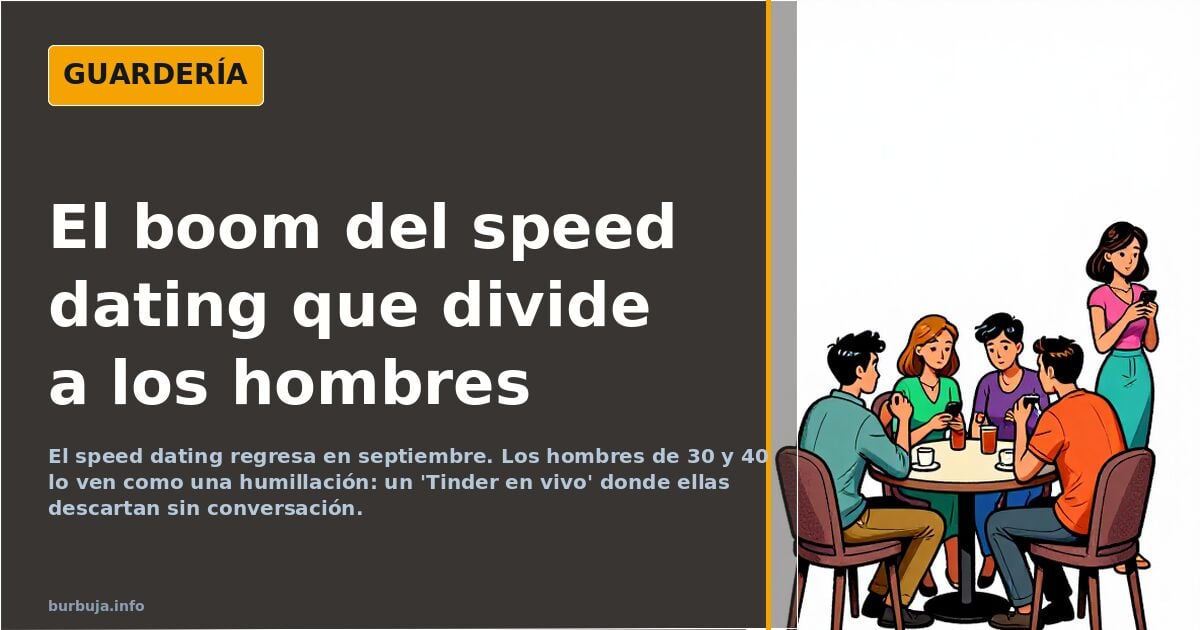 Speed Dating Makes a Comeback in September: Humiliation or Opportunity?