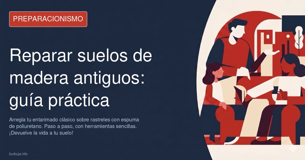 REPARACION DE ENTARIMADO CLASICO sobre rastreles