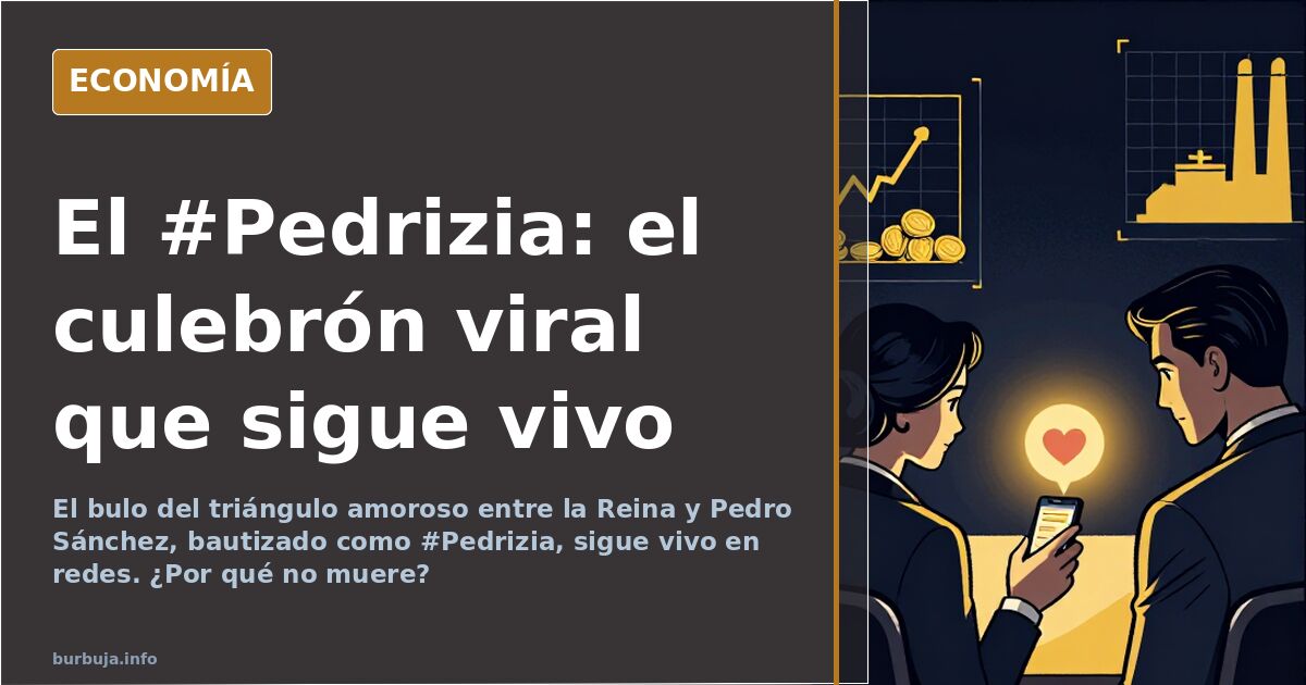 El bulo del triángulo amoroso entre la Reina y Sánchez que no muere