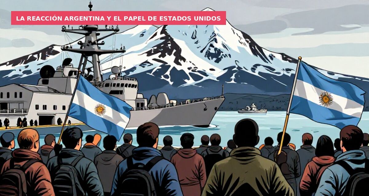 La reacción argentina y el papel de Estados Unidos