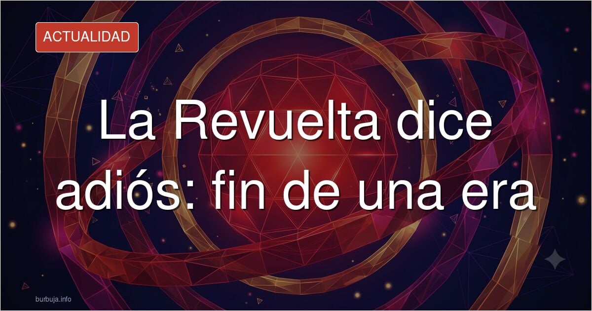 Broncano y La Revuelta, llorando.