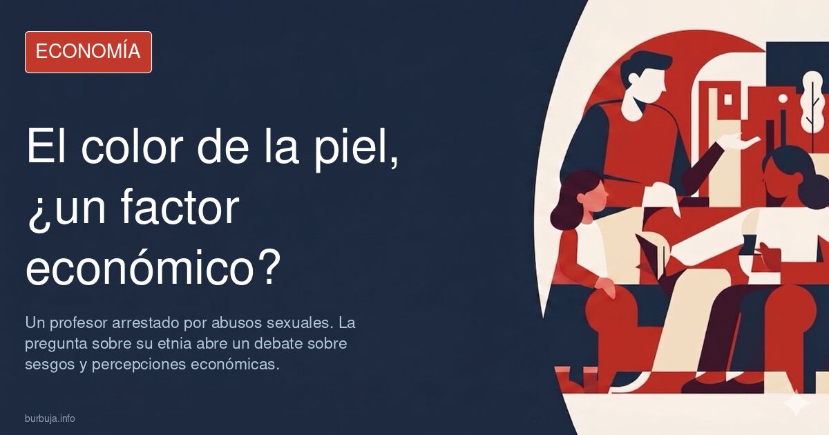 Arrestan a un profesor por abusos sensuales... Que etnia o tonalidad es?