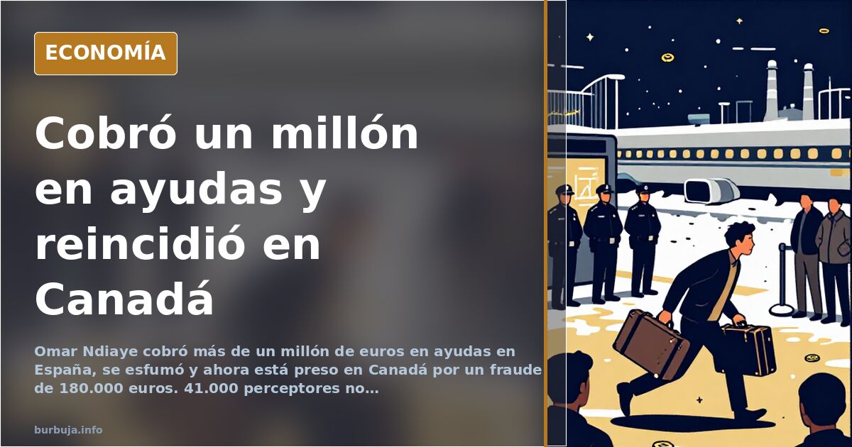 Imagen de un pasaporte y documentos falsos sobre una mesa, en el contexto del fraude de ayudas sociales de Omar Ndiaye