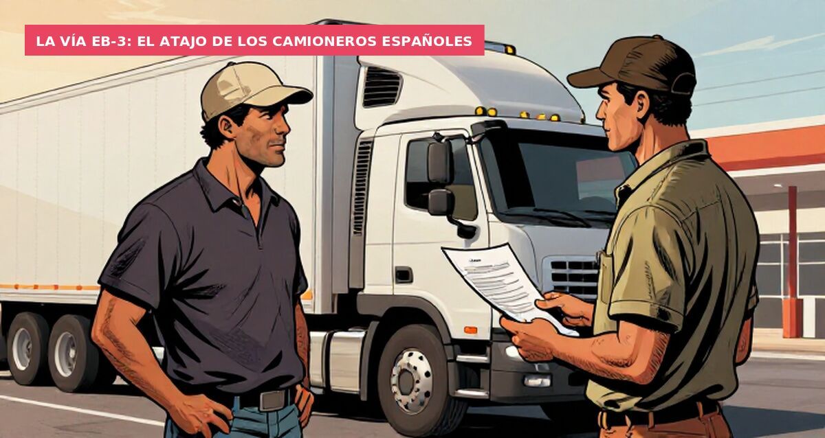 La vía EB-3: el atajo de los camioneros españoles