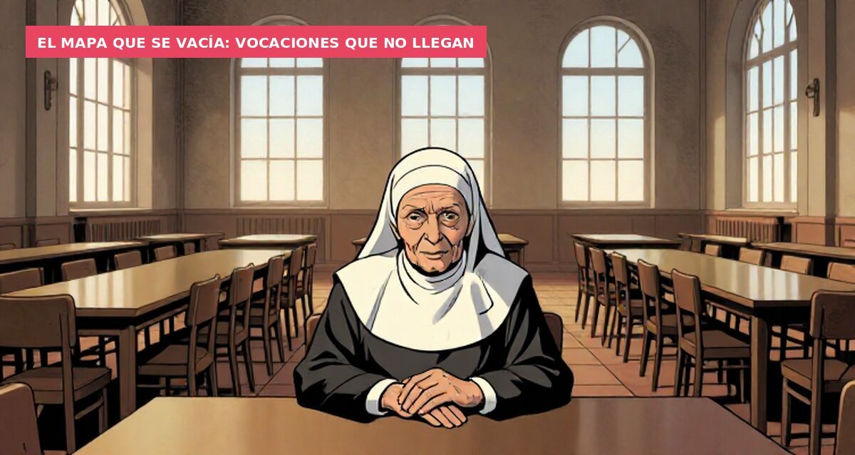 El mapa que se vacía: vocaciones que no llegan