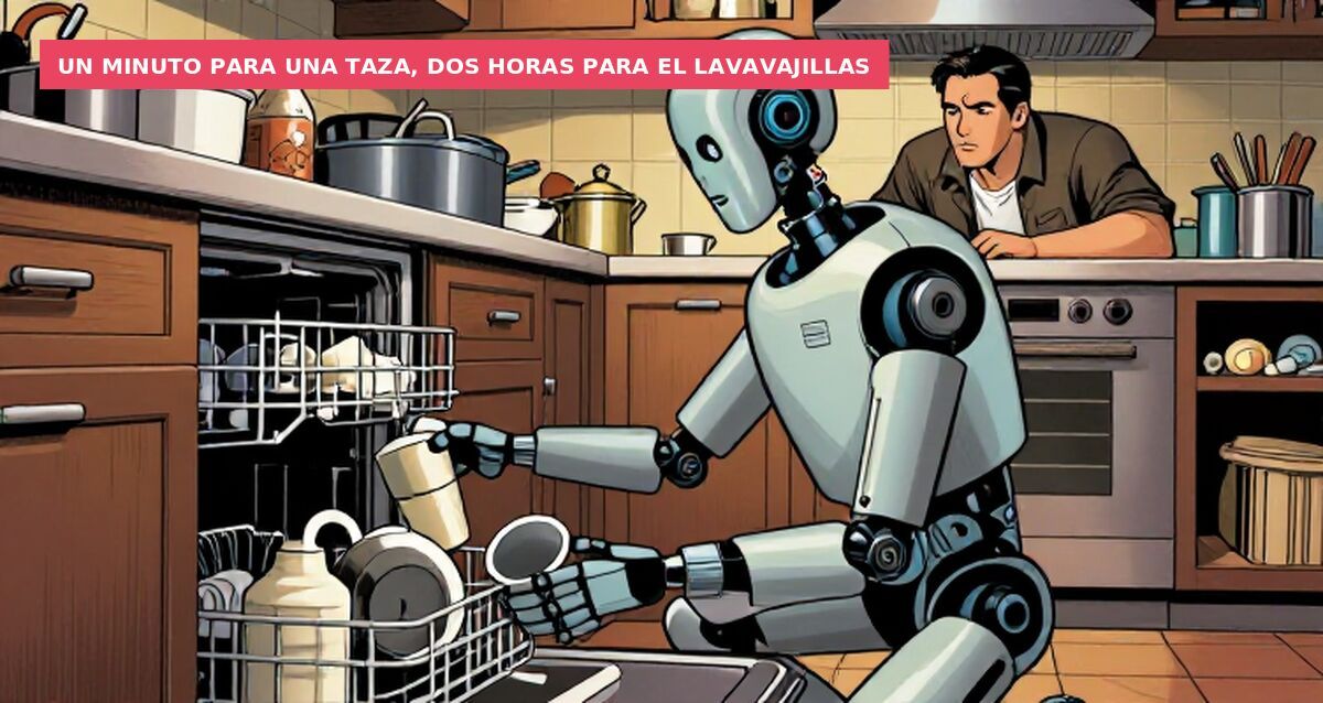 Perturbador: Unboxing de un robot doméstico.