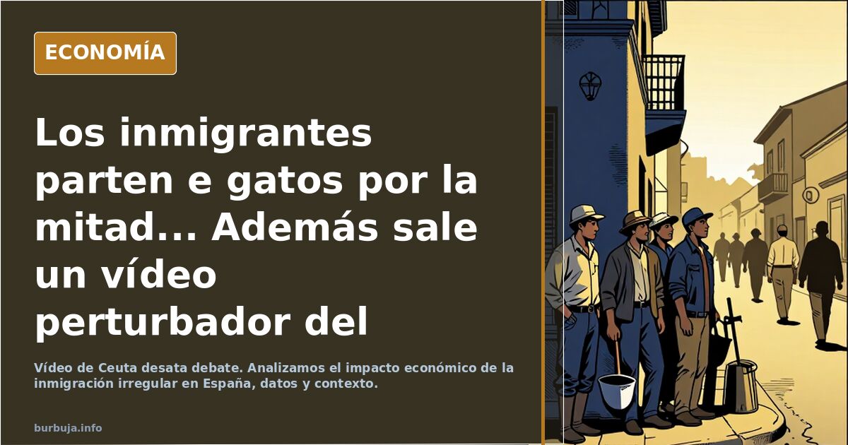 Los inmigrantes parten e gatos por la mitad... Además sale un vídeo perturbador del delfín. No entréis da mucha rabia e impotencia