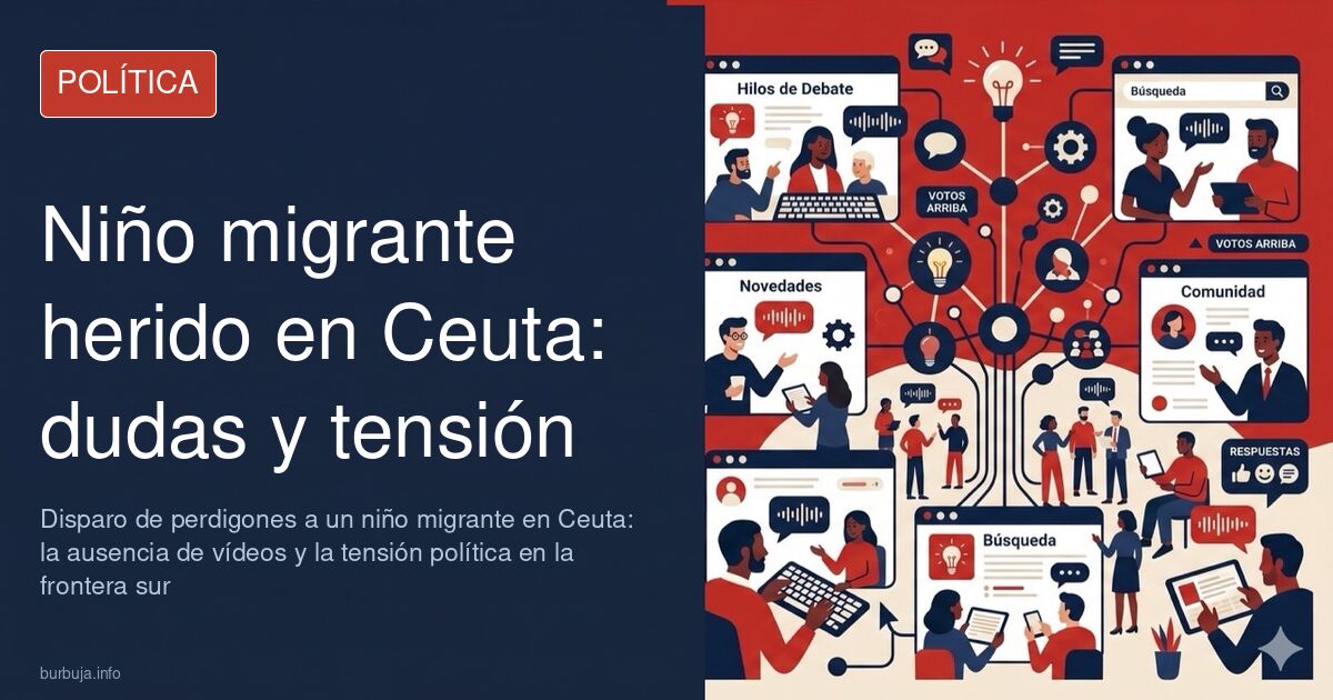 Asentamiento de El Príncipe en Ceuta, lugar de la agresión con perdigones