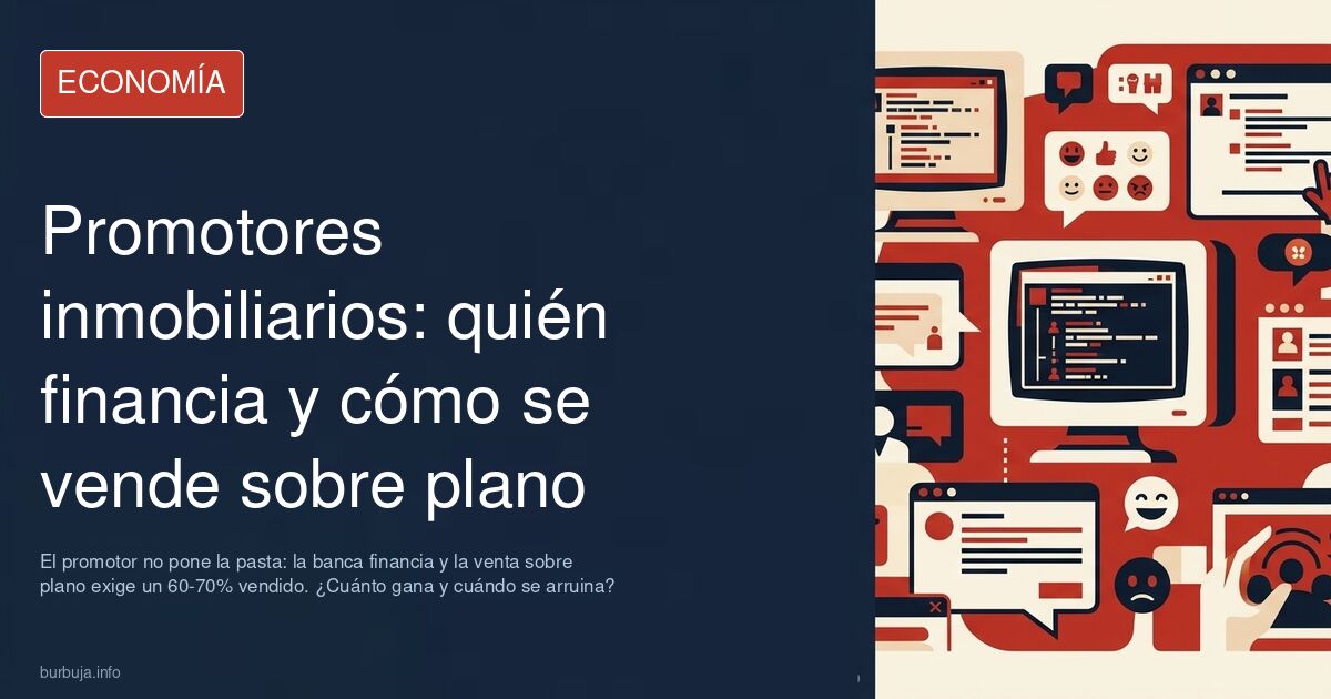 Bloque de viviendas en construcción con grúa, imagen del sector inmobiliario.