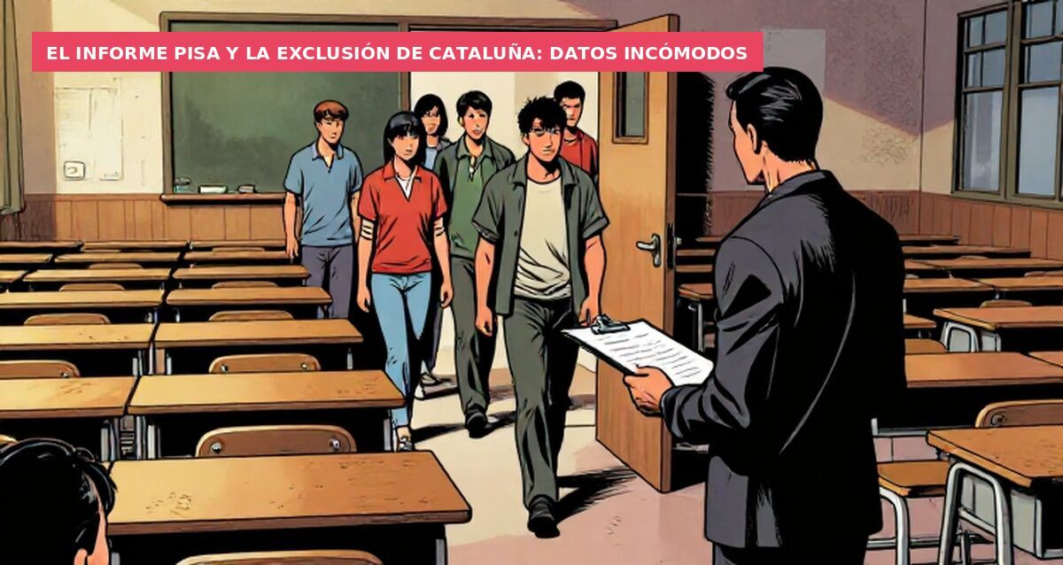 El informe PISA y la exclusión de Cataluña: datos incómodos