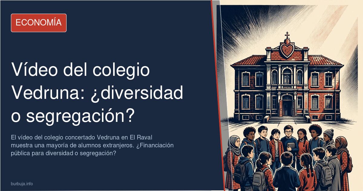 Alumnos entrando en la Escola Vedruna de Barcelona en el vídeo de inicio de curso 26-27